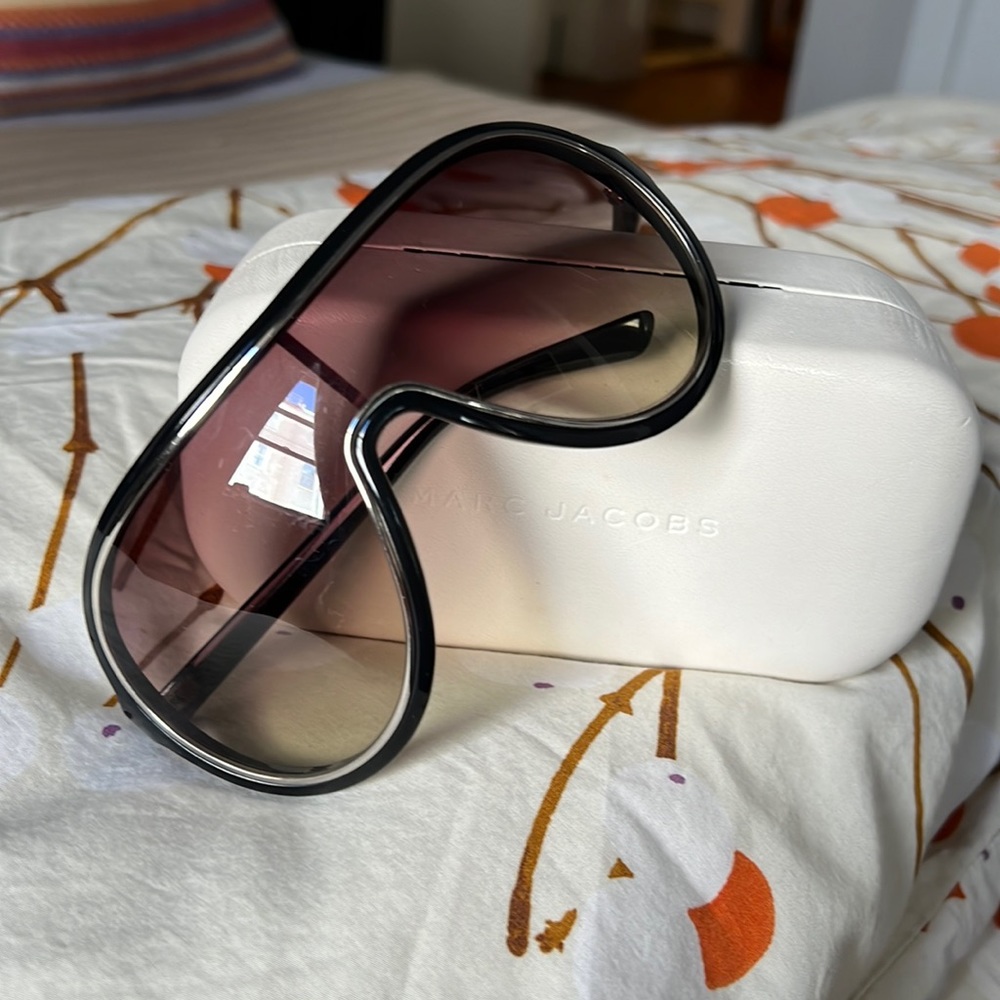 Marc Jacobs collection shield sunglasses